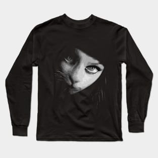 here kitty! Long Sleeve T-Shirt